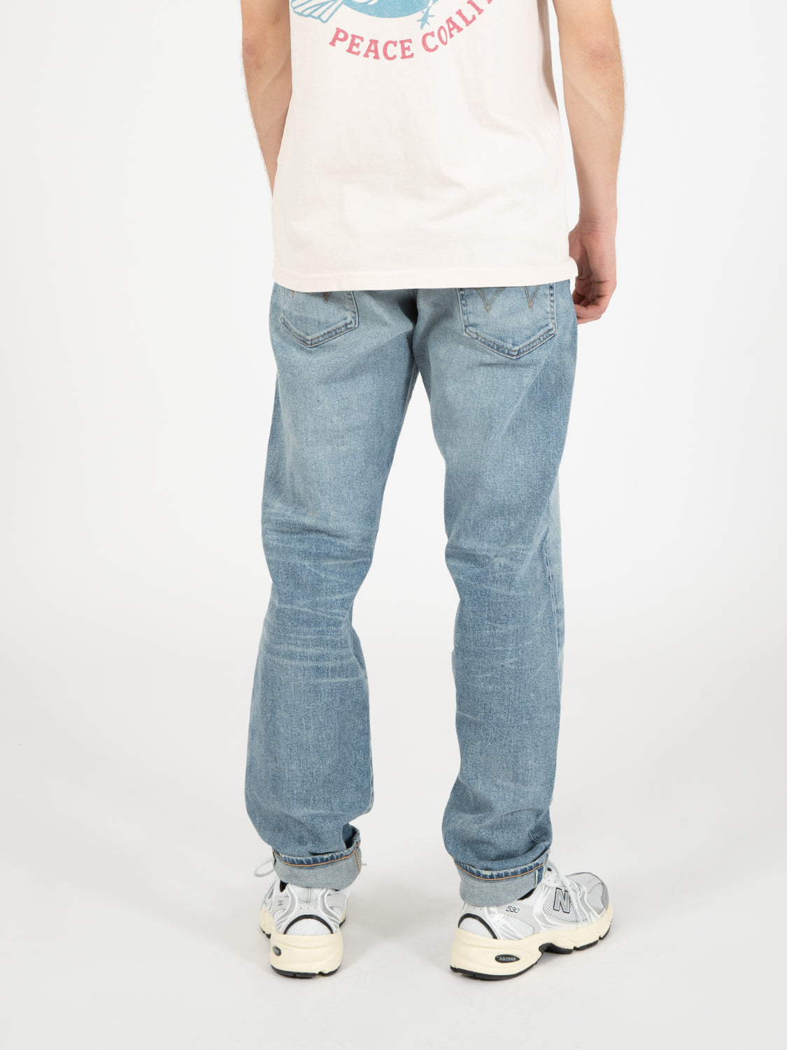 Jeans regular tapered light used blue
