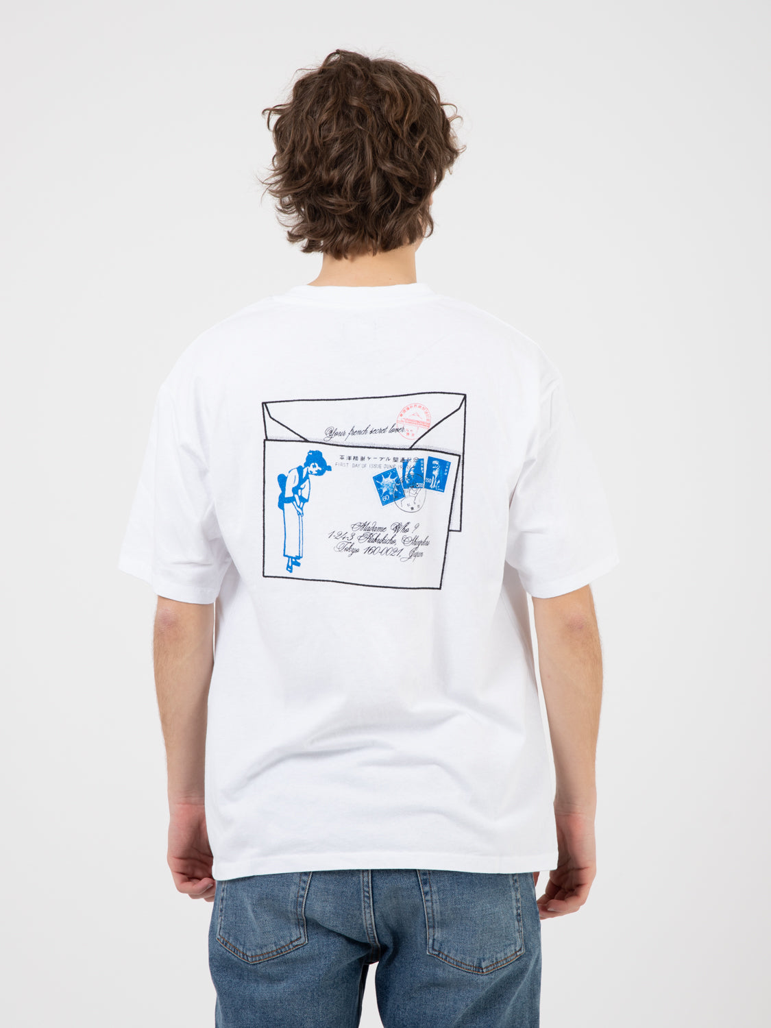 T-Shirt Postal white