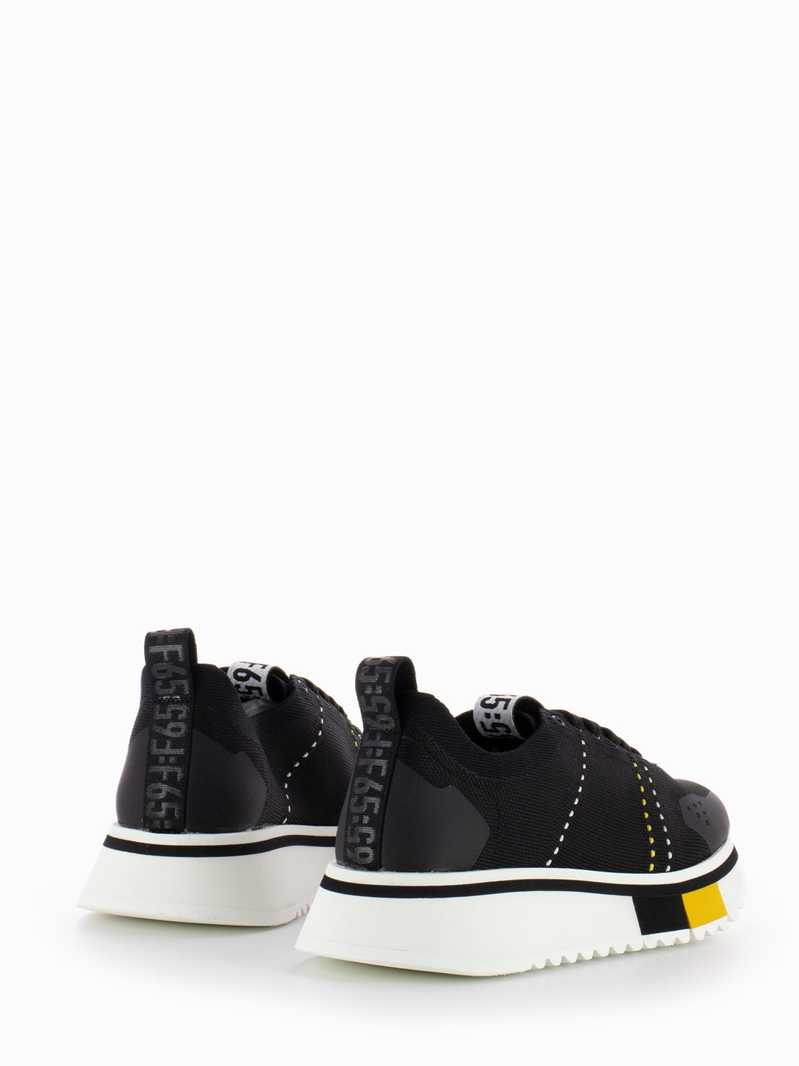 Sneakers F65 black / yellow
