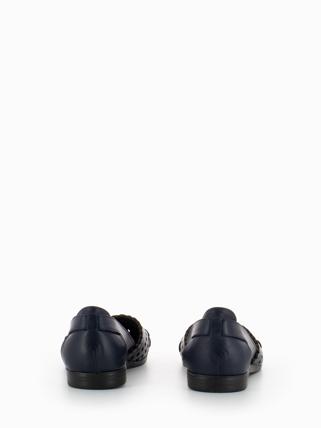 Ballerine traforate Feather navy