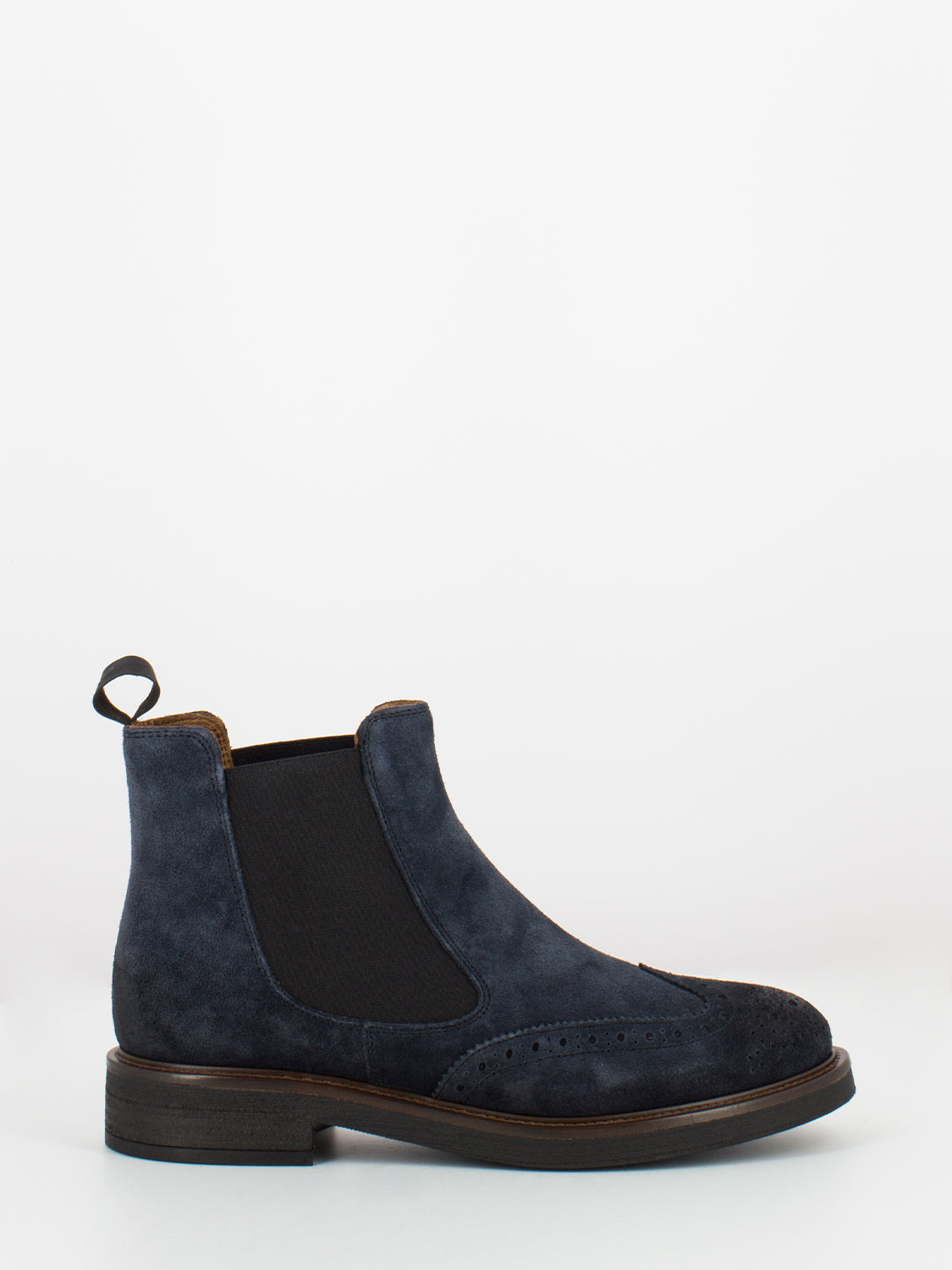 Beatles blue waxy leather