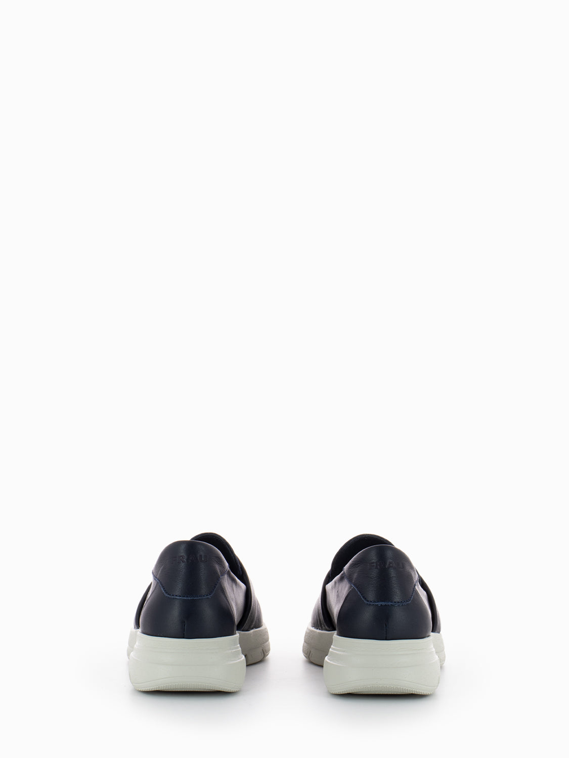 Blue Mousse Moccasins