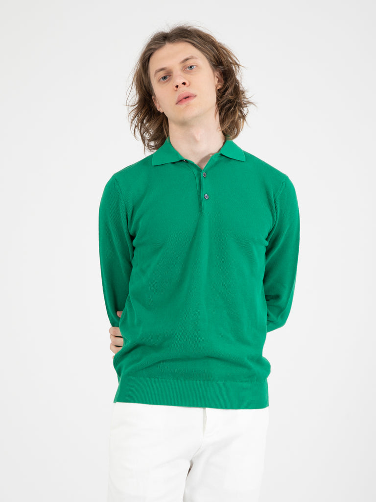 GALLIA - Polo Cooper verde prato