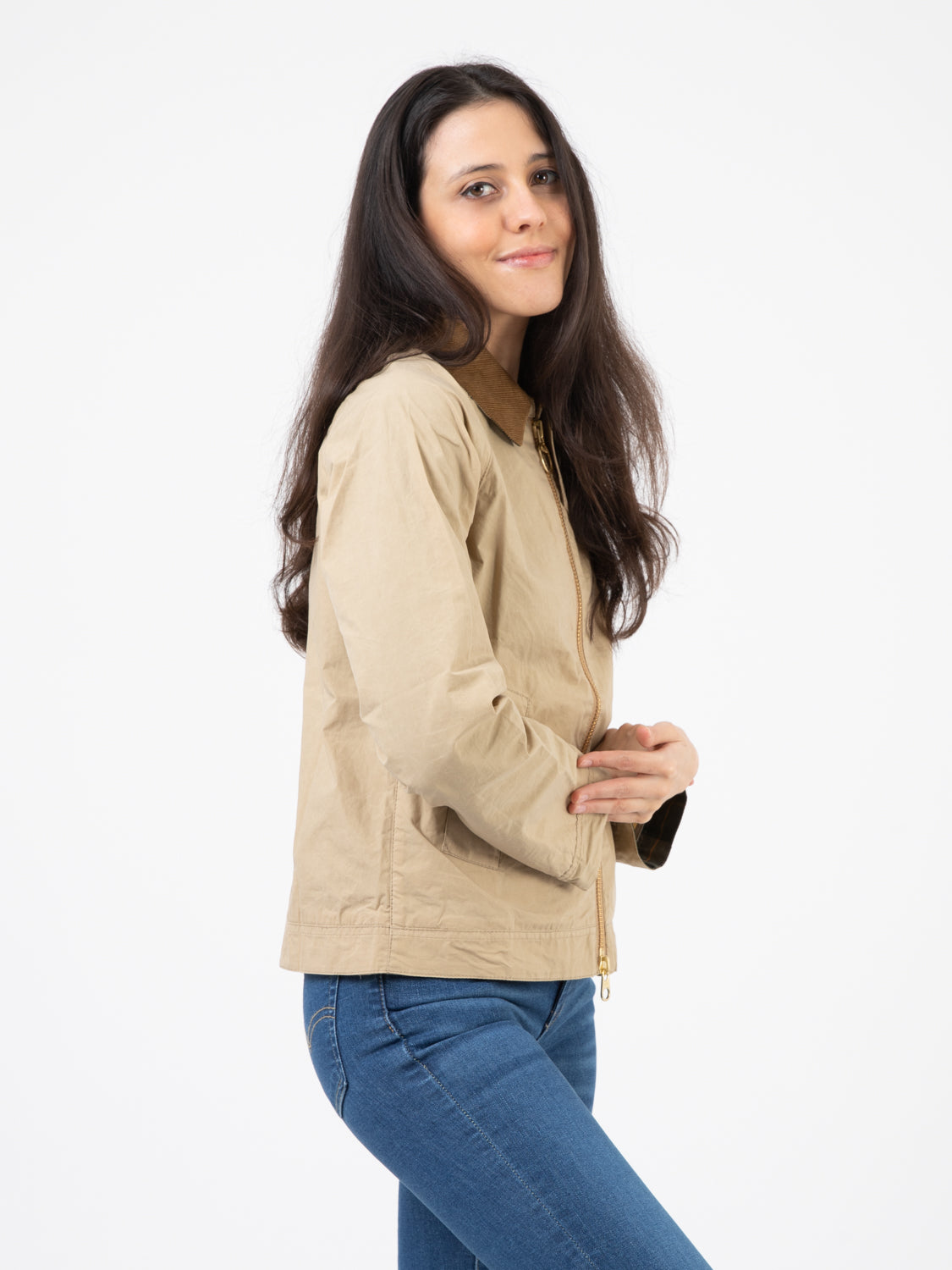 Campbell showerproof jacket beige / ancient