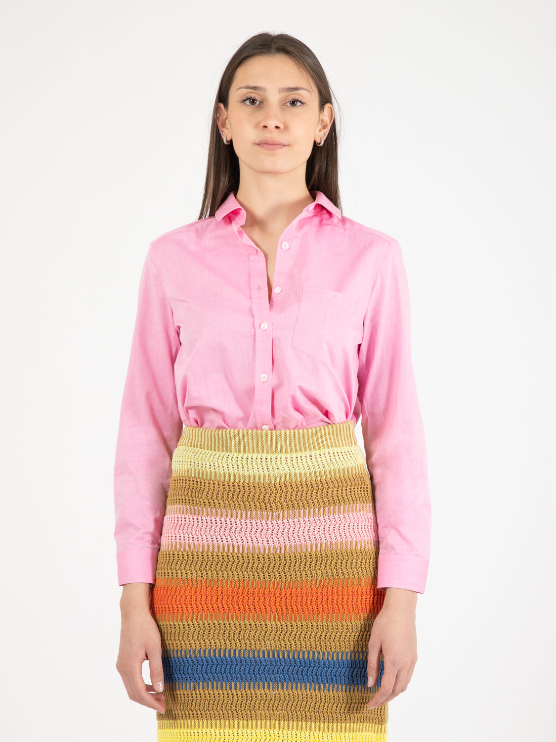 Camicia Asia fuxia
