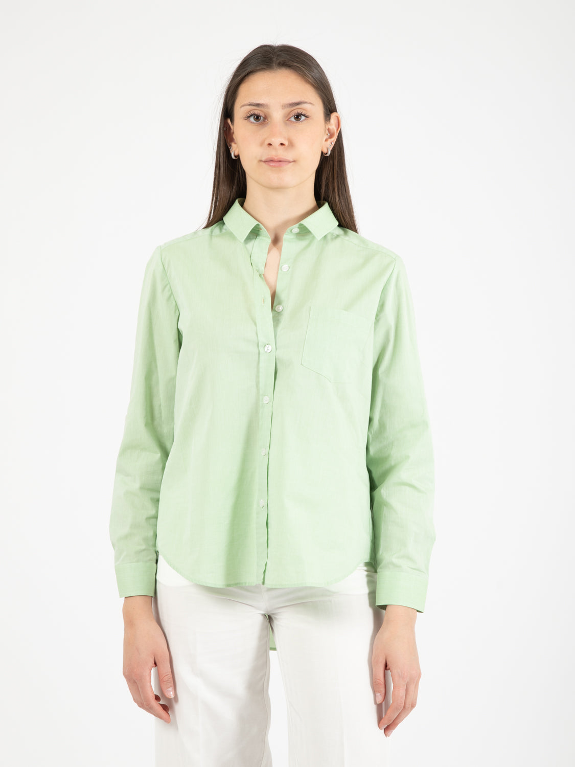 Camicia Asia verde