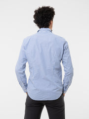 GMF - Camicia a righe blu / bianco