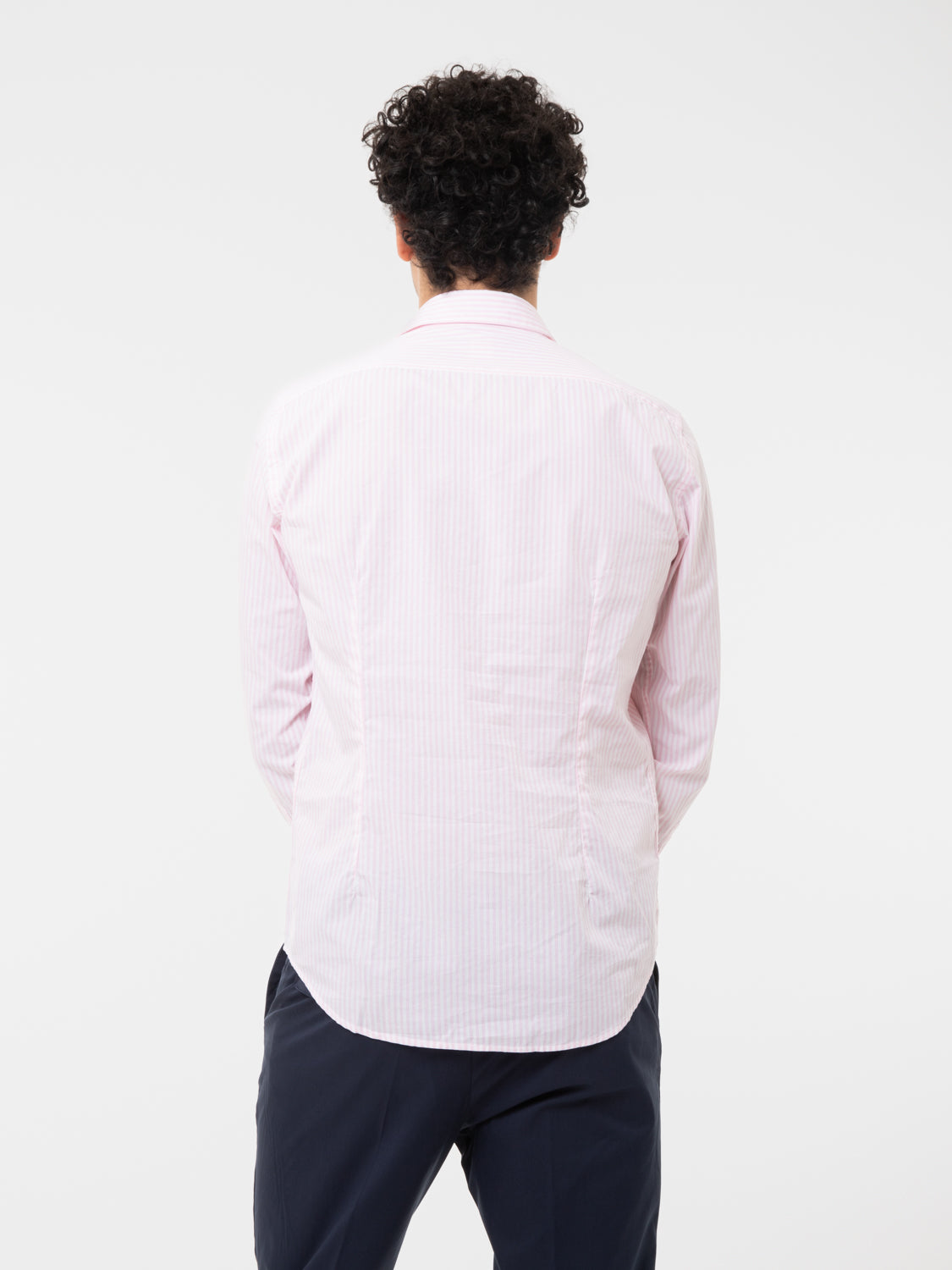 Pink/White Striped Shirts