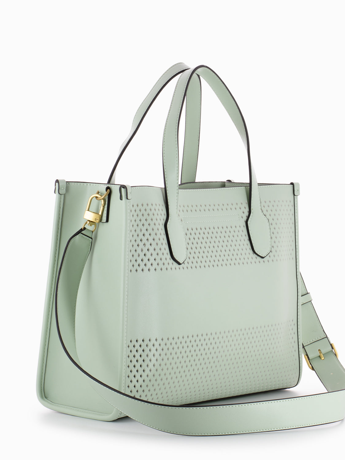 Katey perforated handbag mint