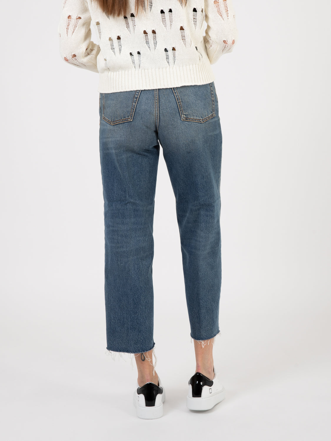 Jeans Betty mid blu