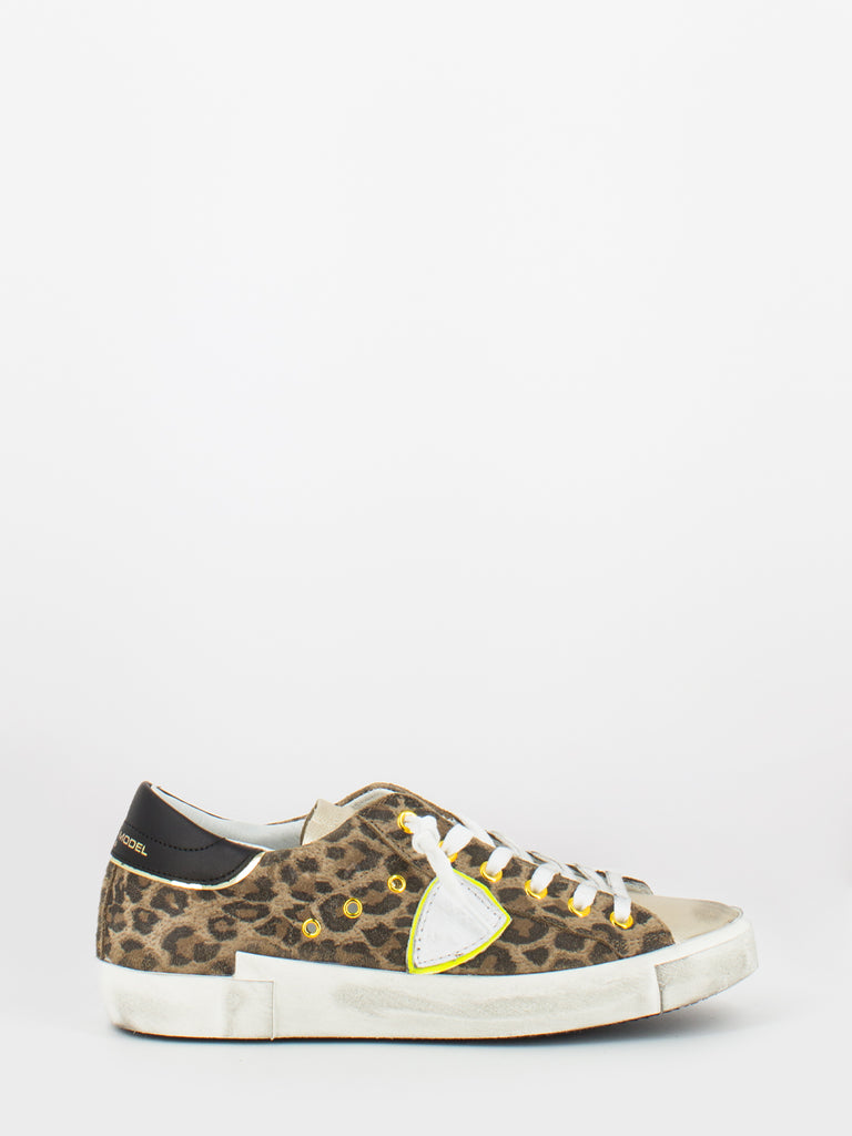 PHILIPPE MODEL - Prsx low animalier leo / beige