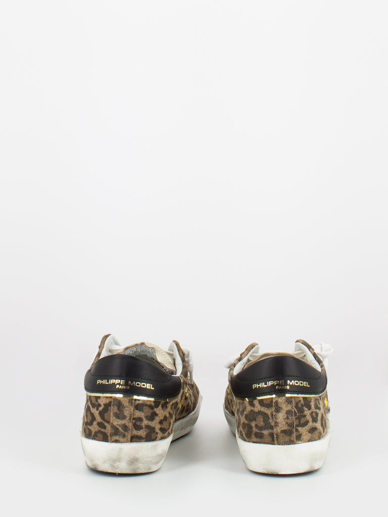 PHILIPPE MODEL - Prsx low animalier leo / beige