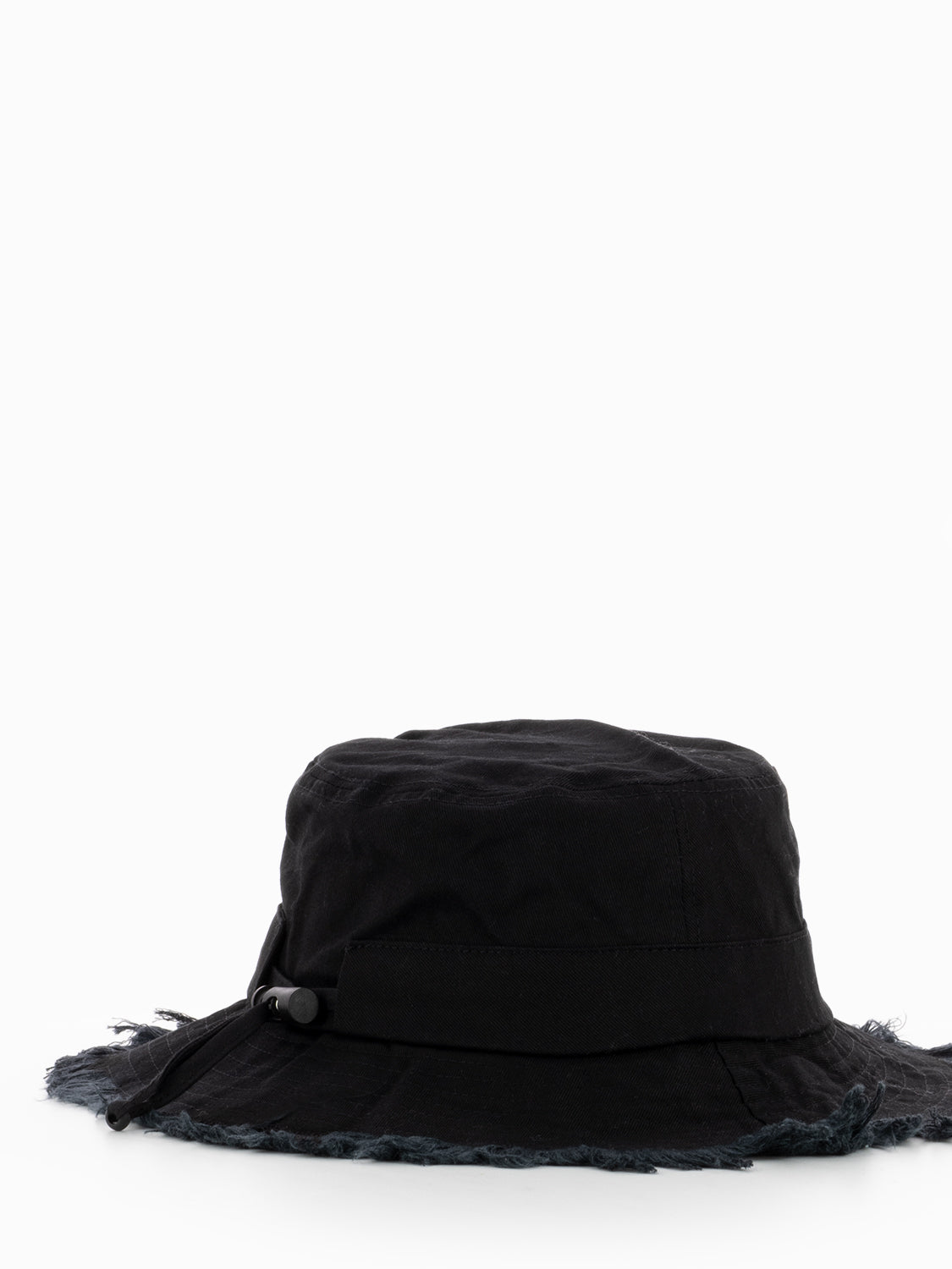 Fisherman's hat with black embroidery