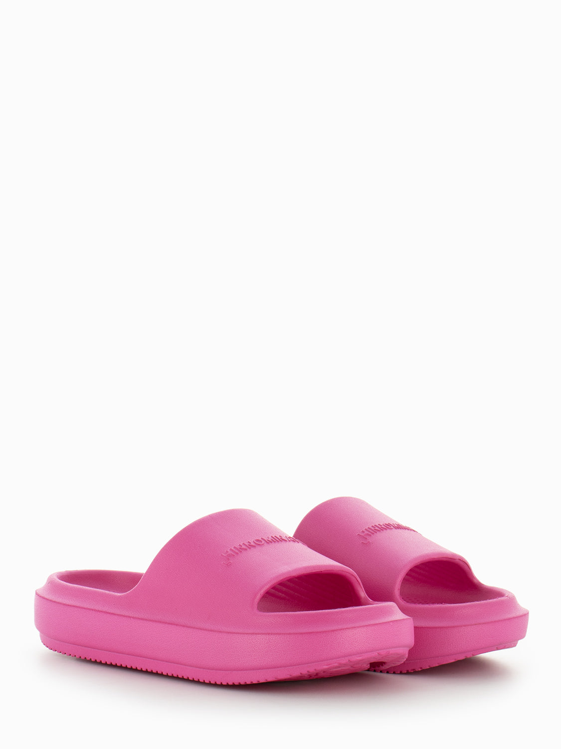 Fuchsia rubber slipper