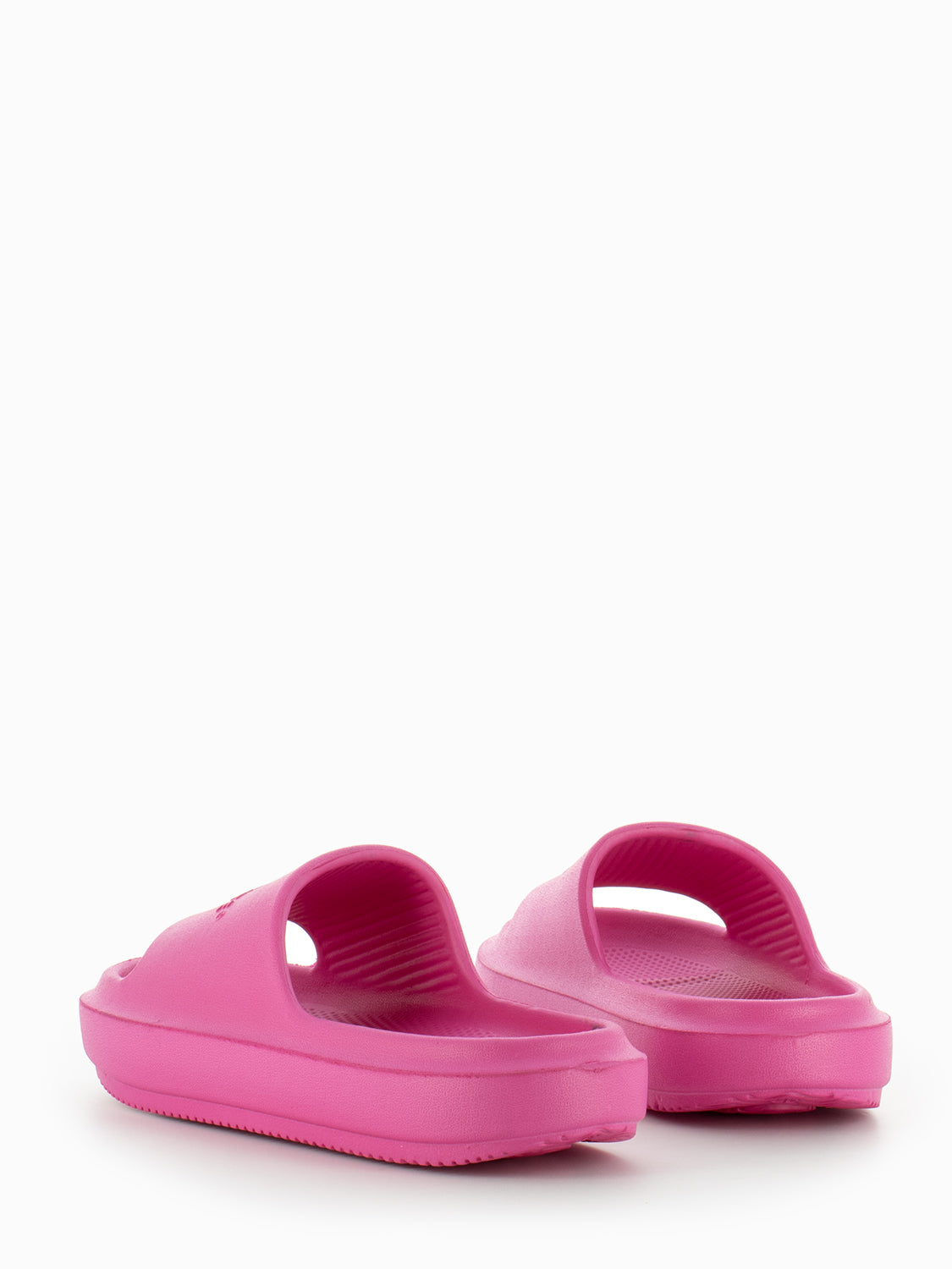 Fuchsia rubber slipper