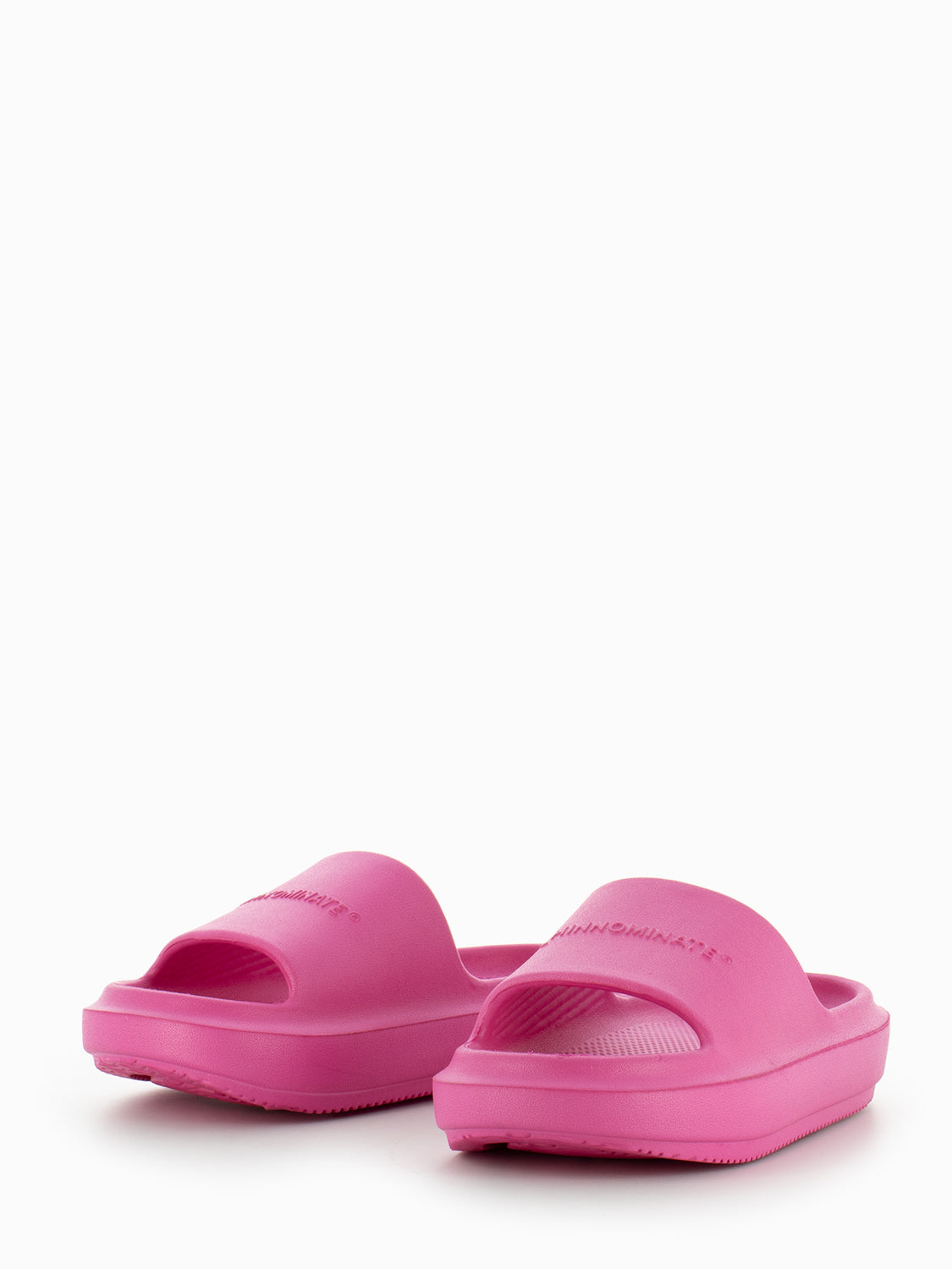 Fuchsia rubber slipper
