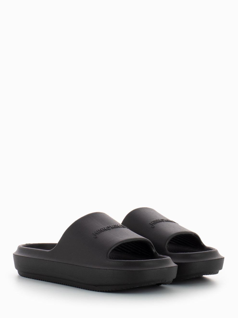 Black rubber slipper