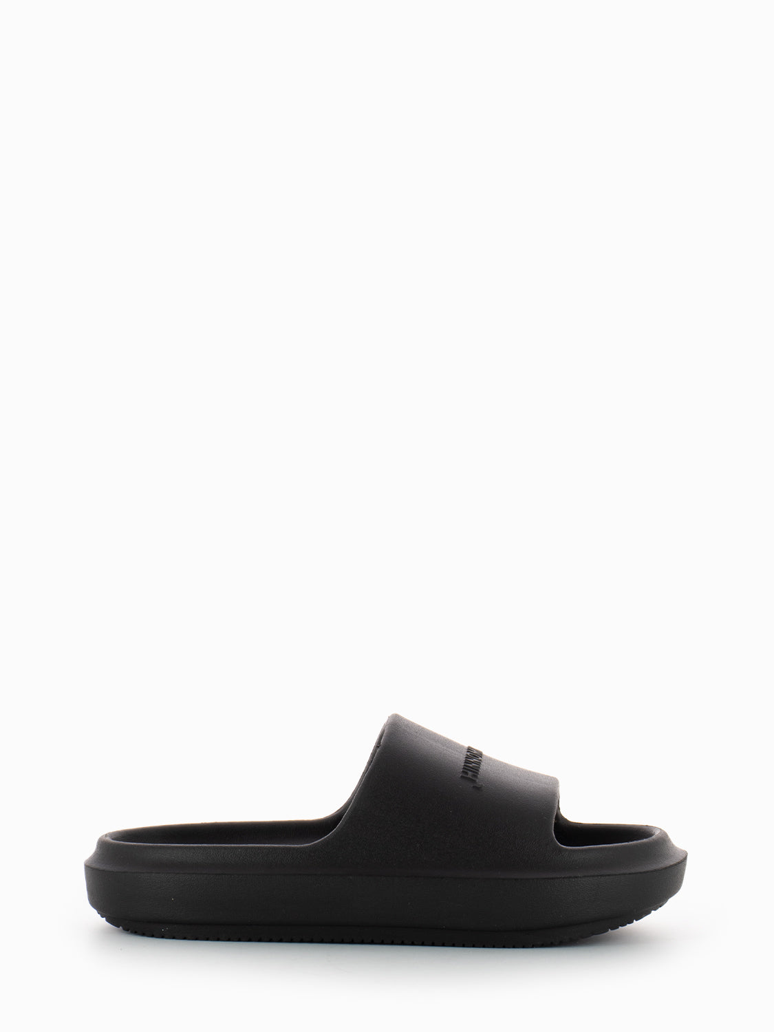 Black rubber slipper