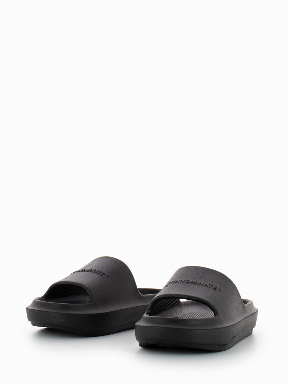 Black rubber slipper