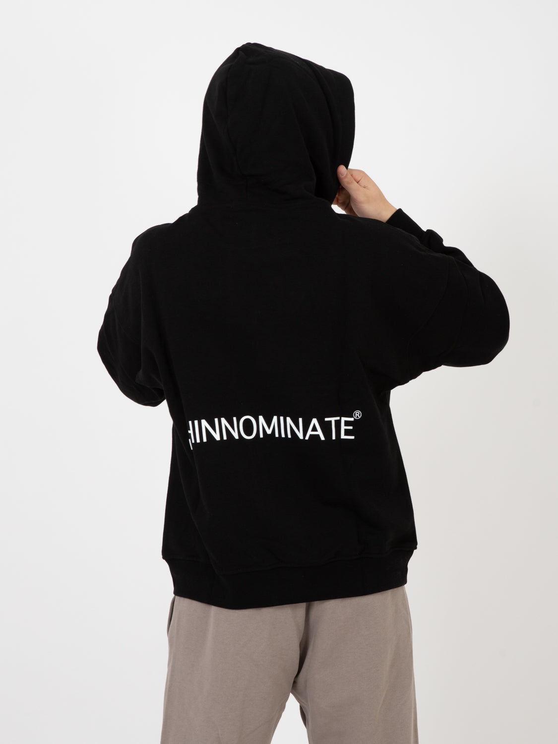 Black hoodie with pocket