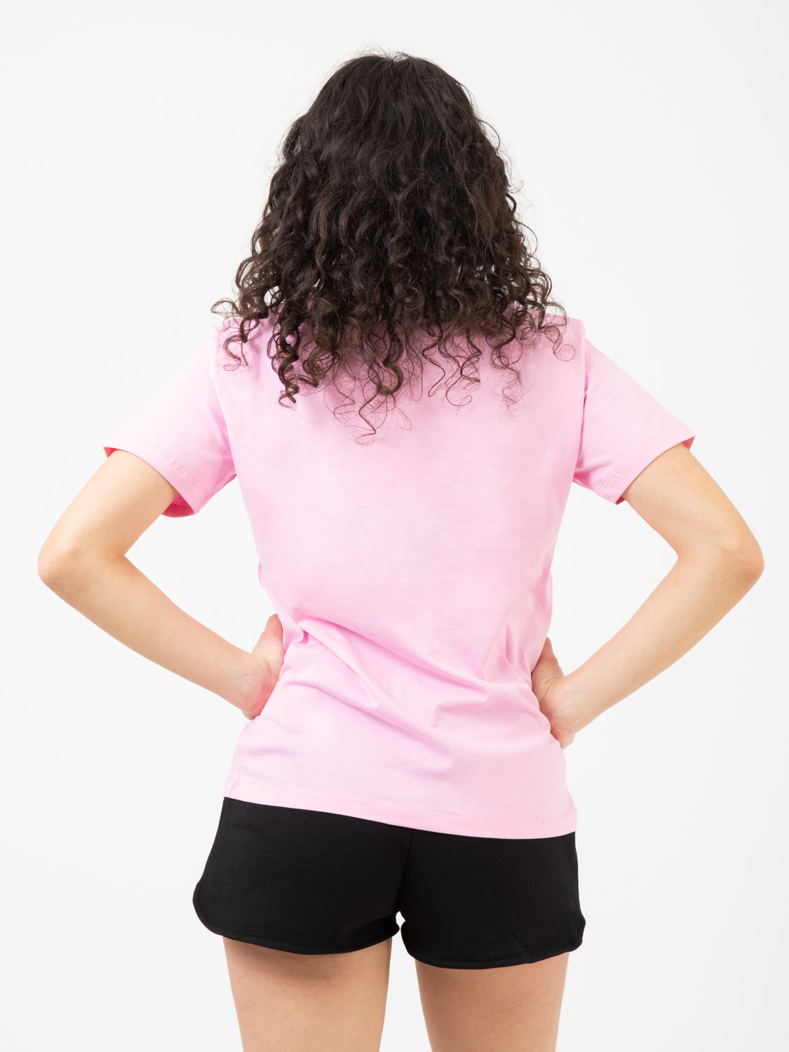 Bonbon pink half sleeve jersey t-shirt