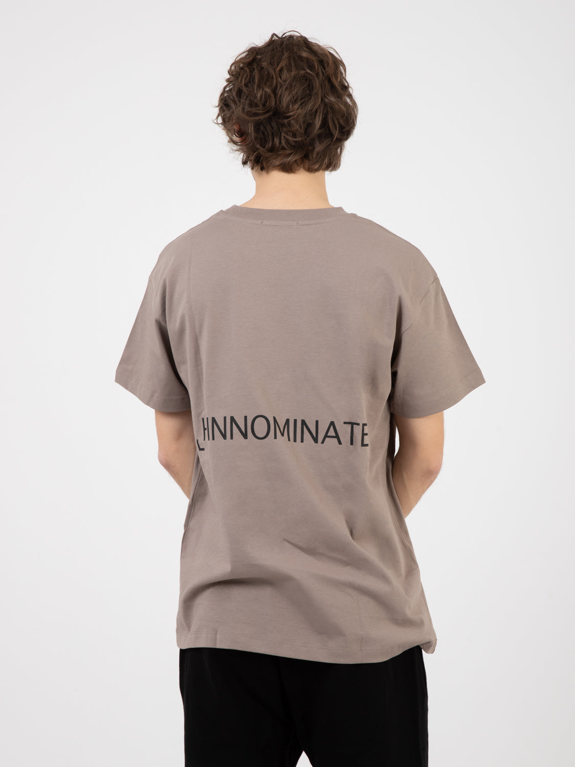 T-Shirts Jersey mezza manica grigio fango