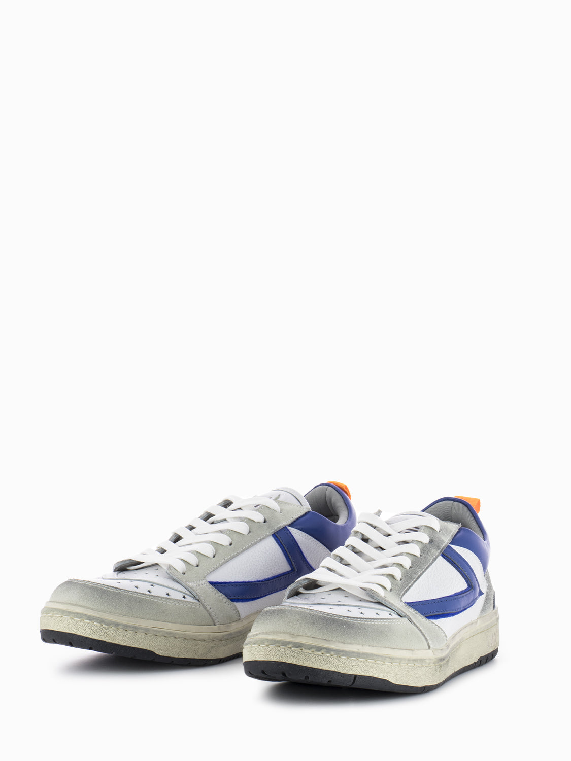 W Starlight Low Suede white / blue sneakers