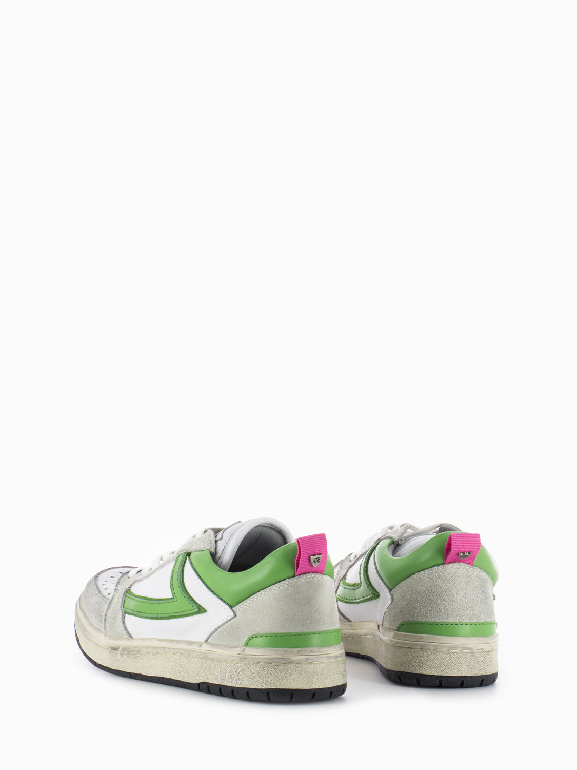 W Starlight Low Suede white / green sneakers