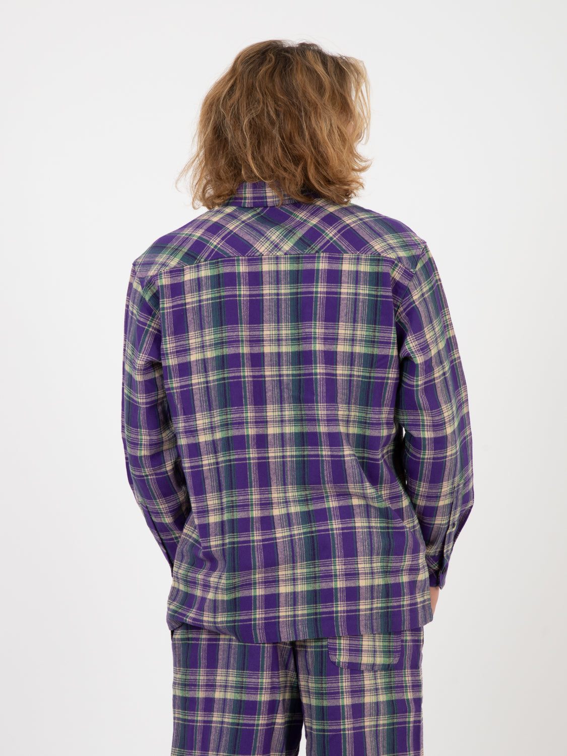 Banks Flannel Shirts purple