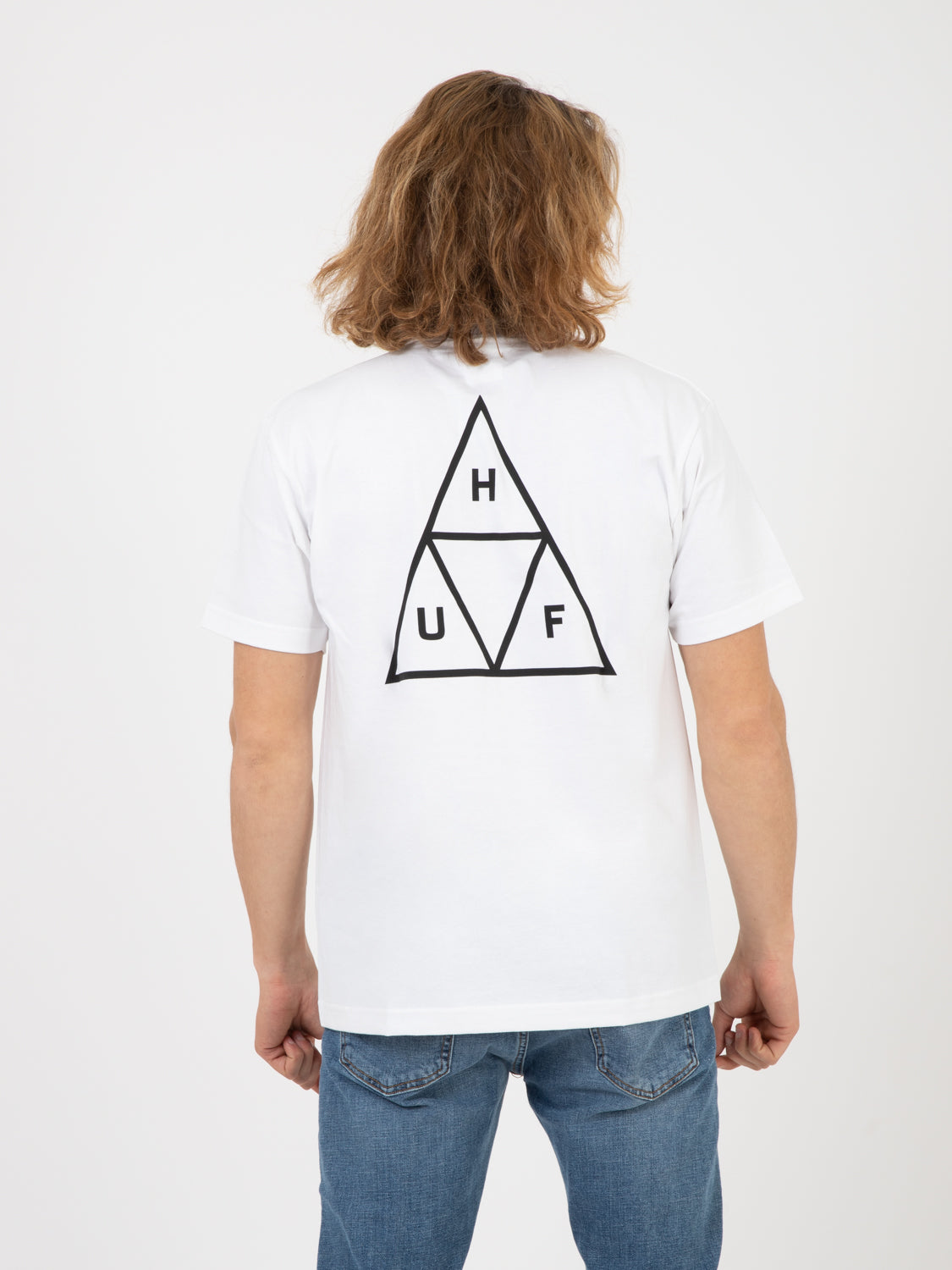 Huf Set Triple Triangle T-Shirt white