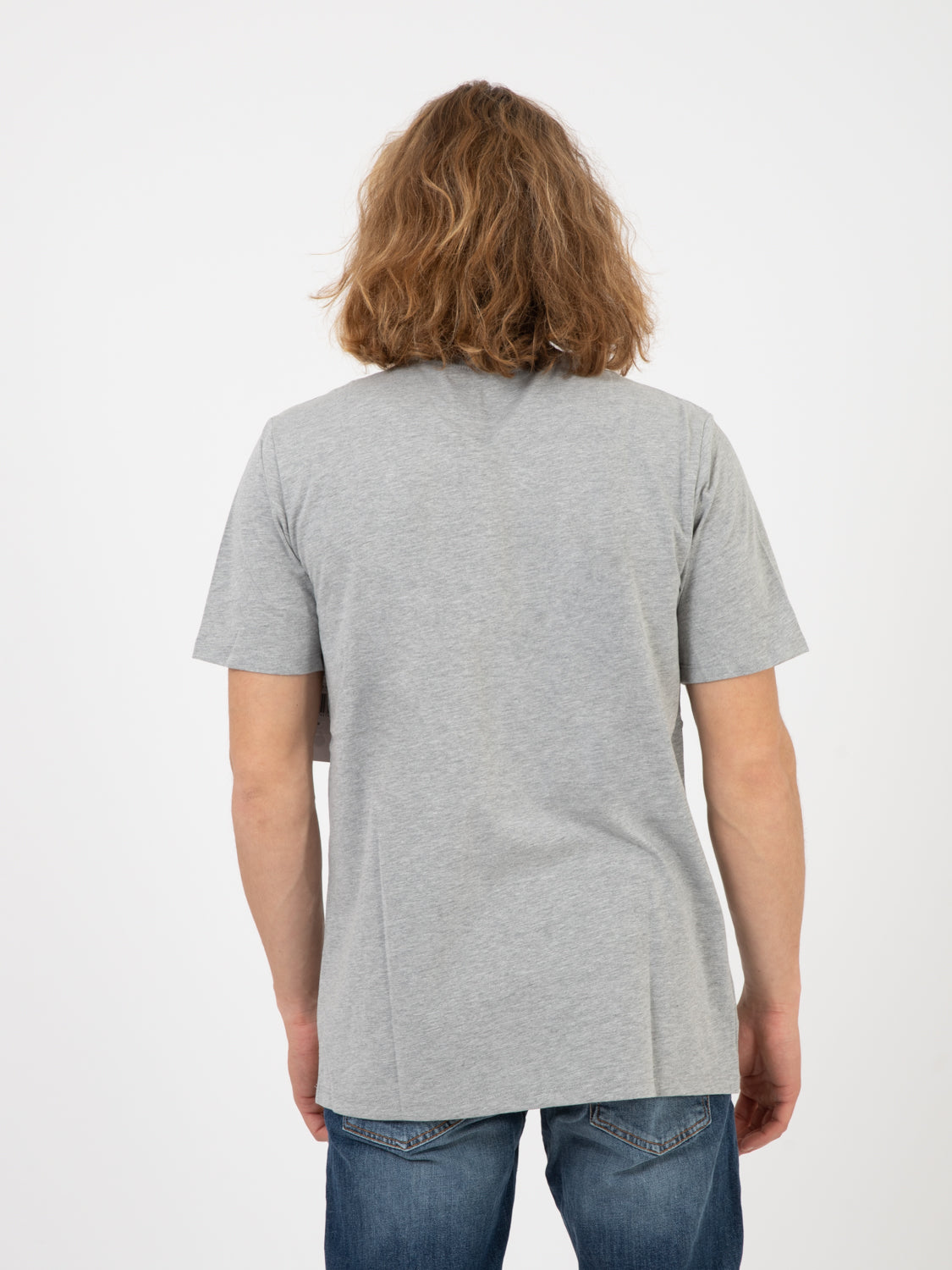 Evd wave box dark gray heather t-shirt
