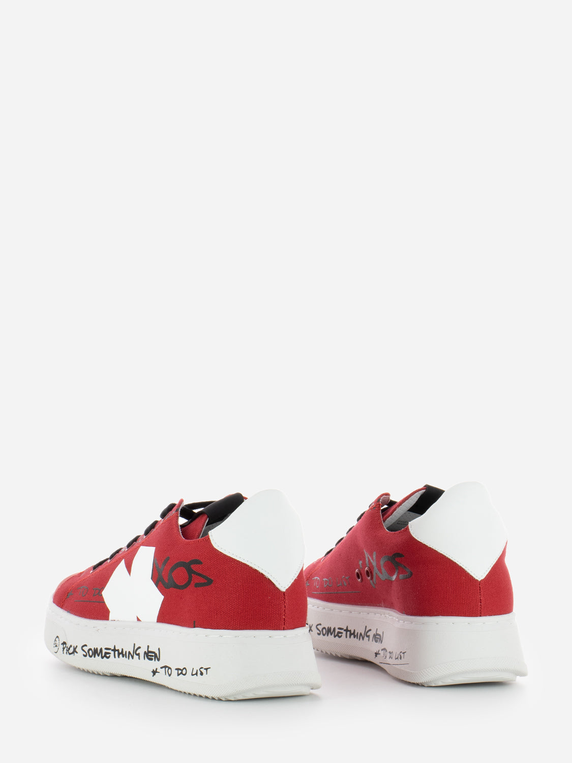 Sneakers Antares-Sirio rosso / bianco