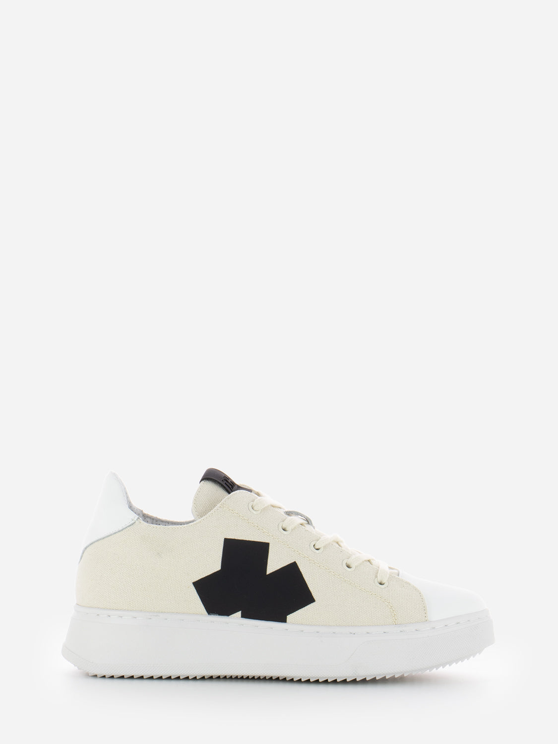 Sneakers Antares-Sirio sabbia / bianco