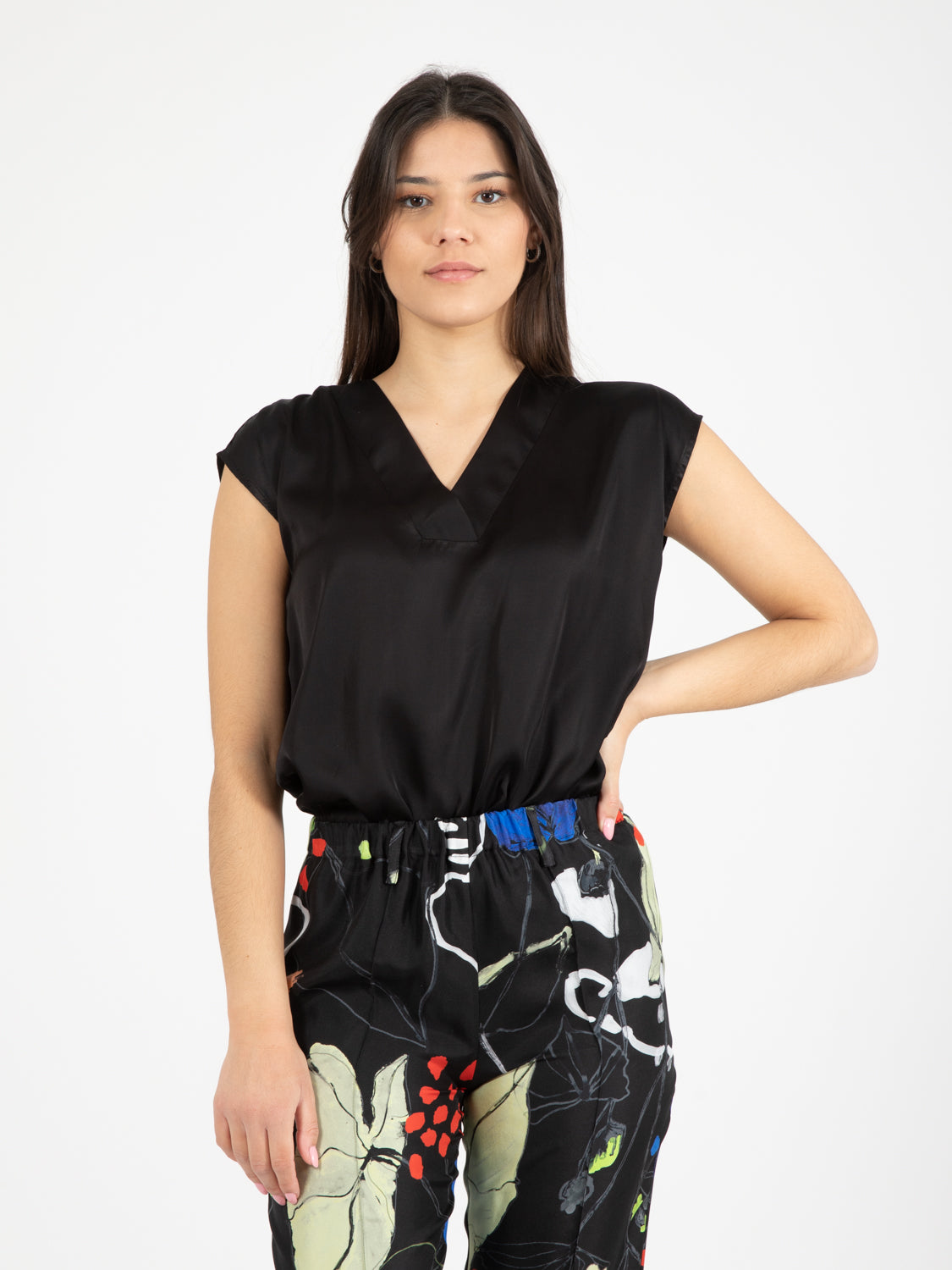 Blouses Top Camicetta Blouse With Pattern CAMICETTASNOB F/W 24-25