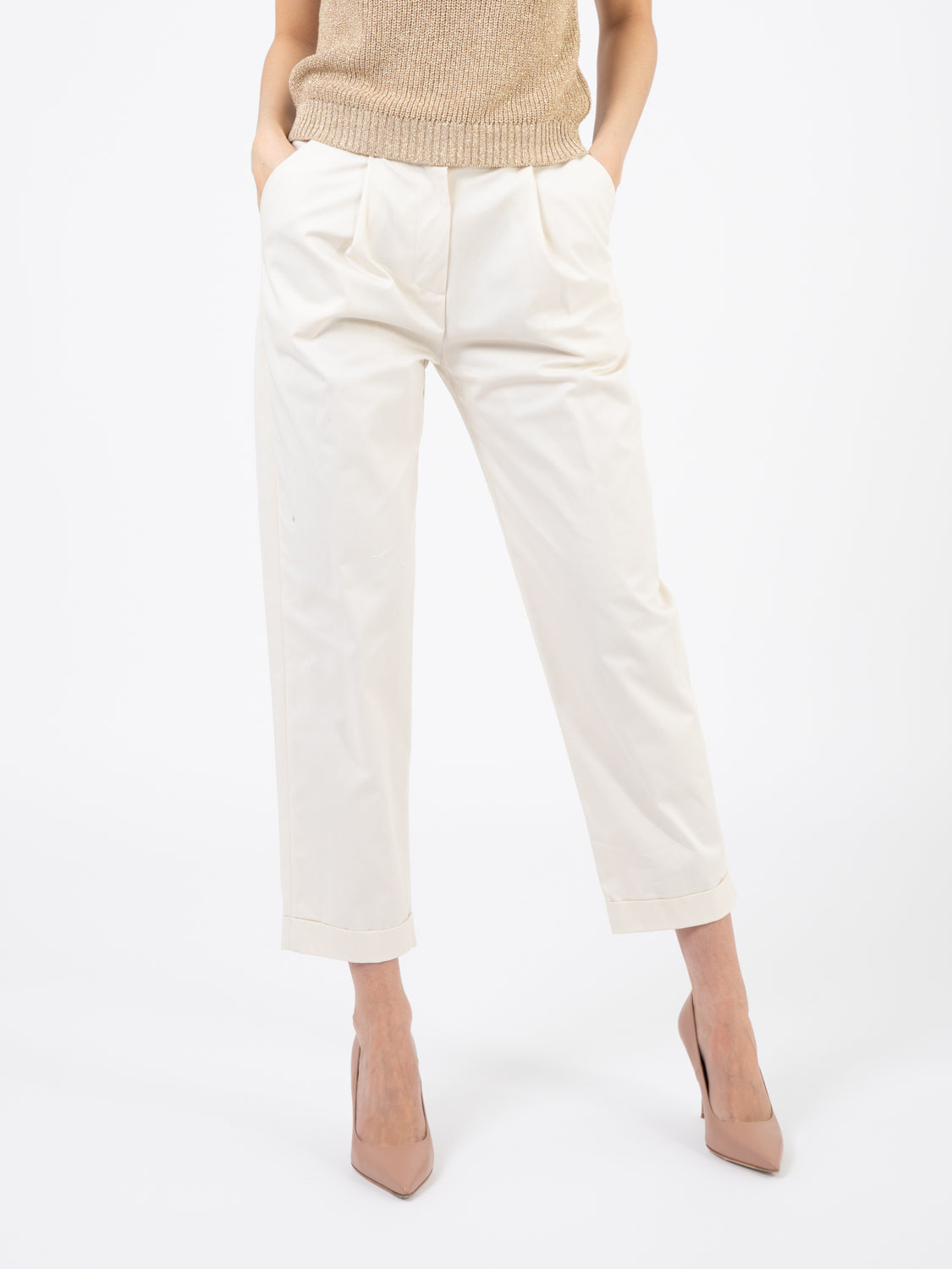 Ivory Chino Pants