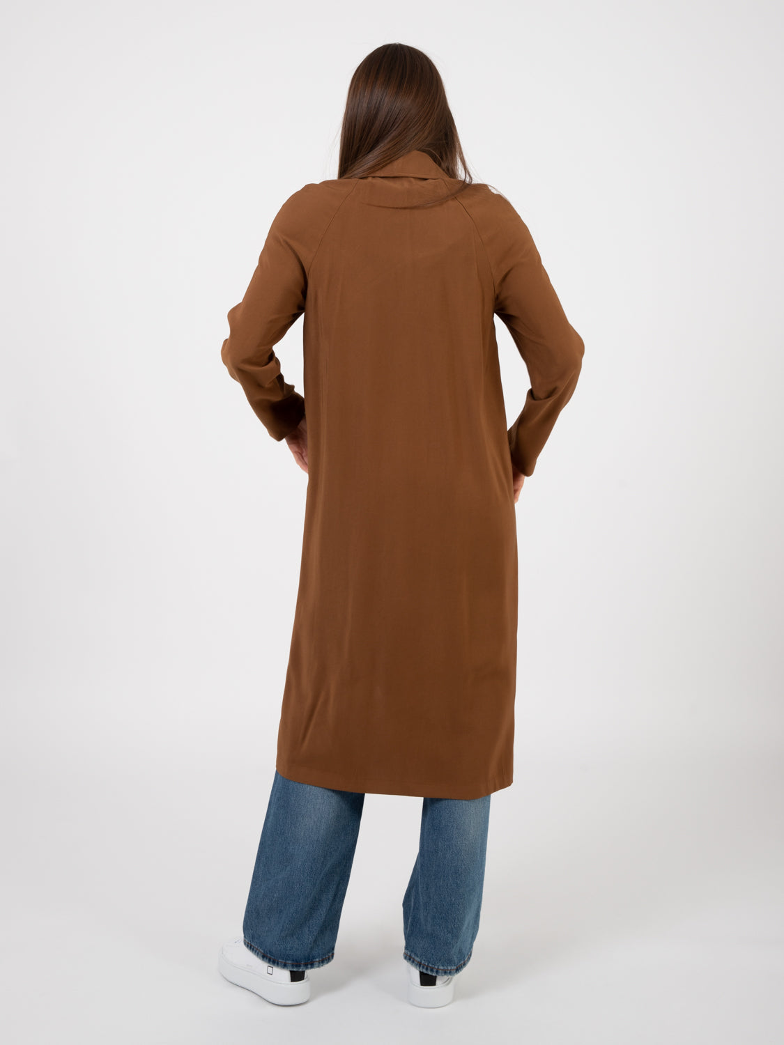 Trench doppiopetto chocolat