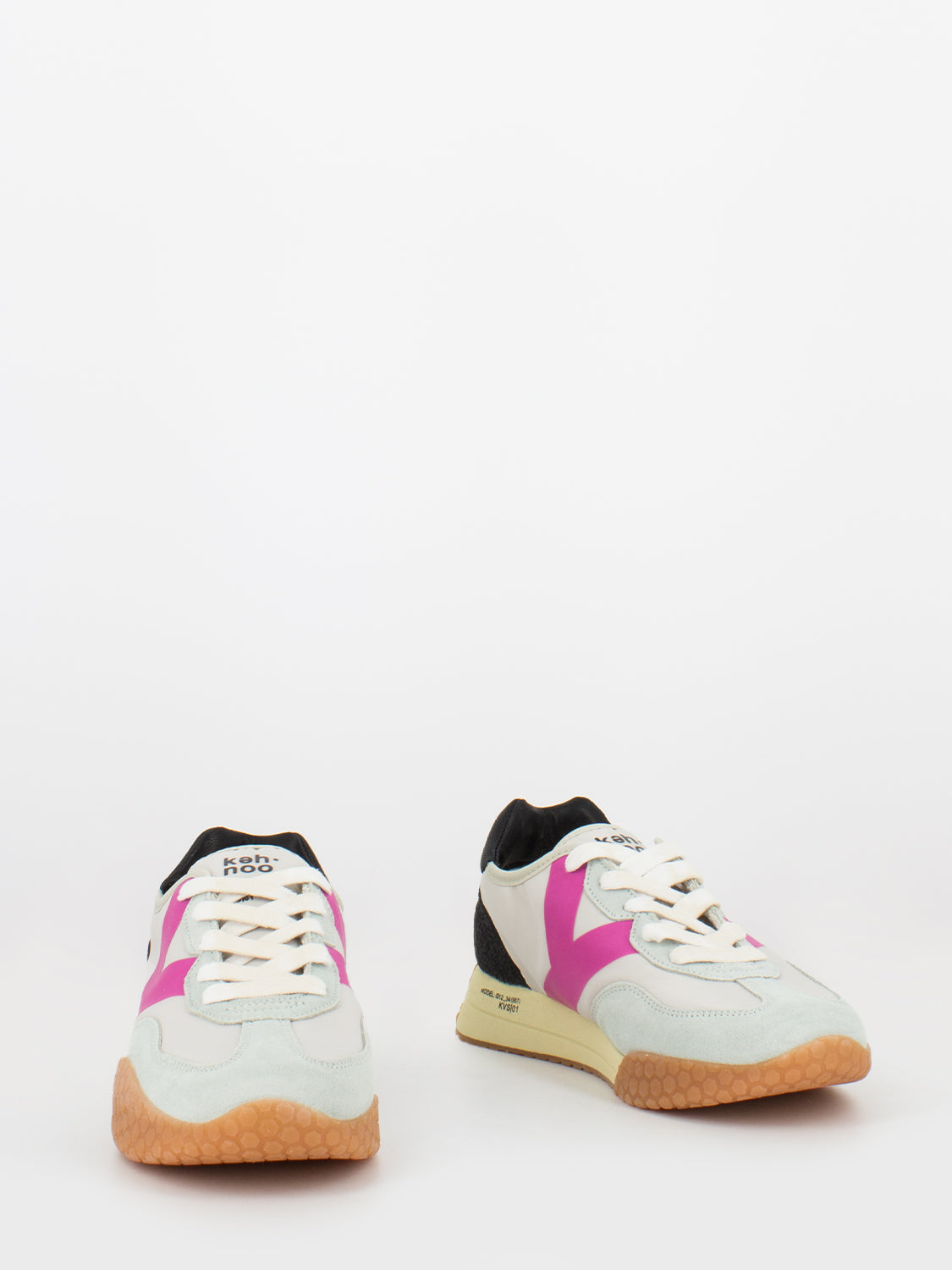 52 KW 9312 grey / fuchsia