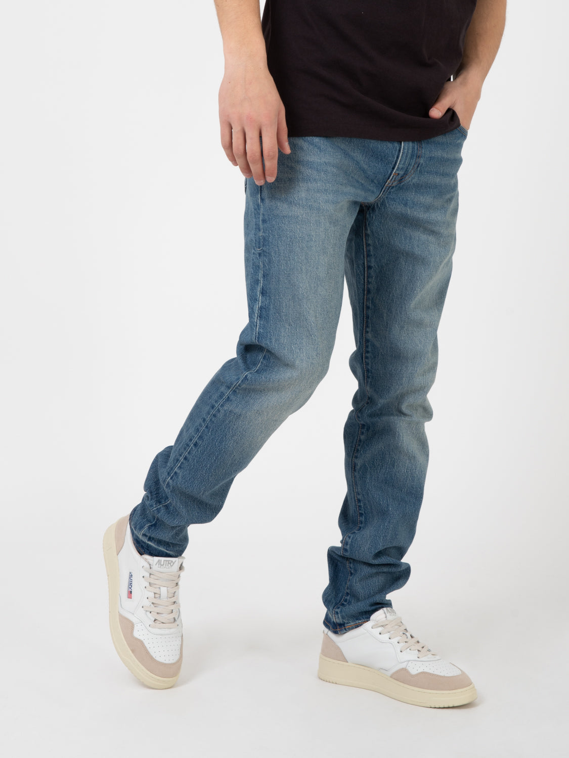 512® Slim Taper Money In The Bag - Blue