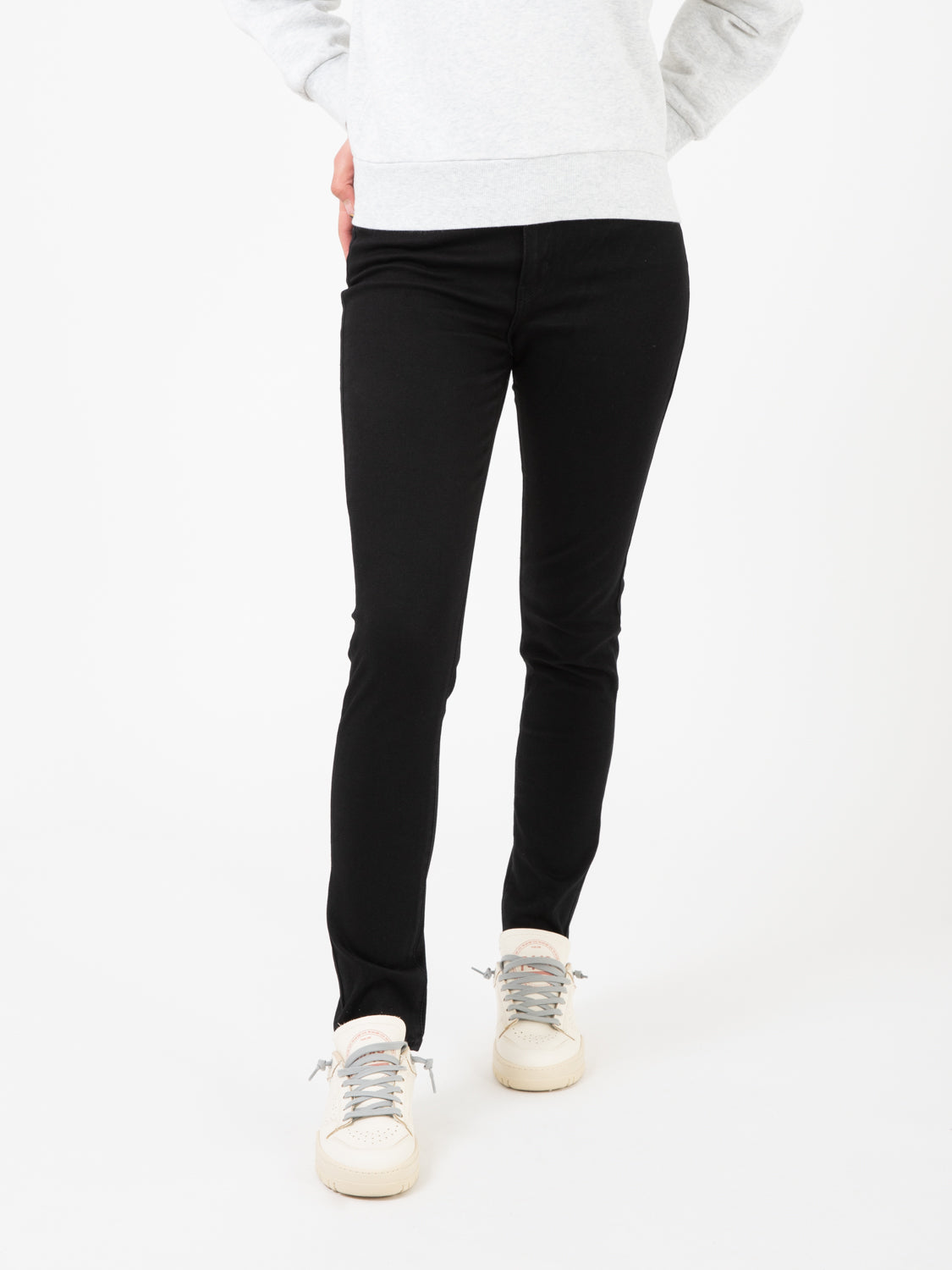 721™ High-Rise Skinny Stonewashed Black - Nero