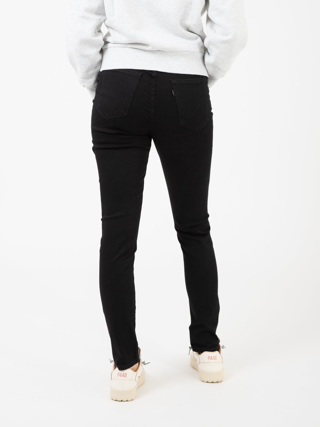 721™ High-Rise Skinny Stonewashed Black - Nero