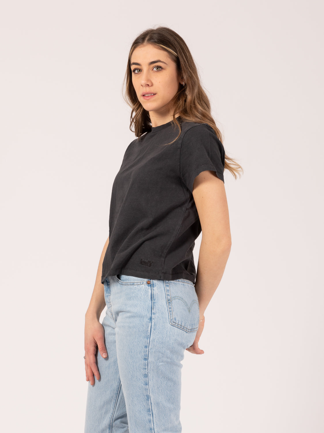 T-shirt classic fit caviar