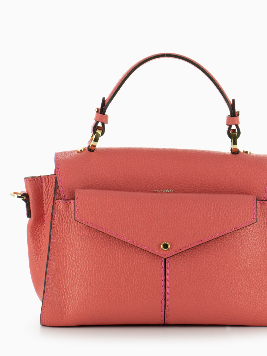 Borsa in pelle Muriel peach