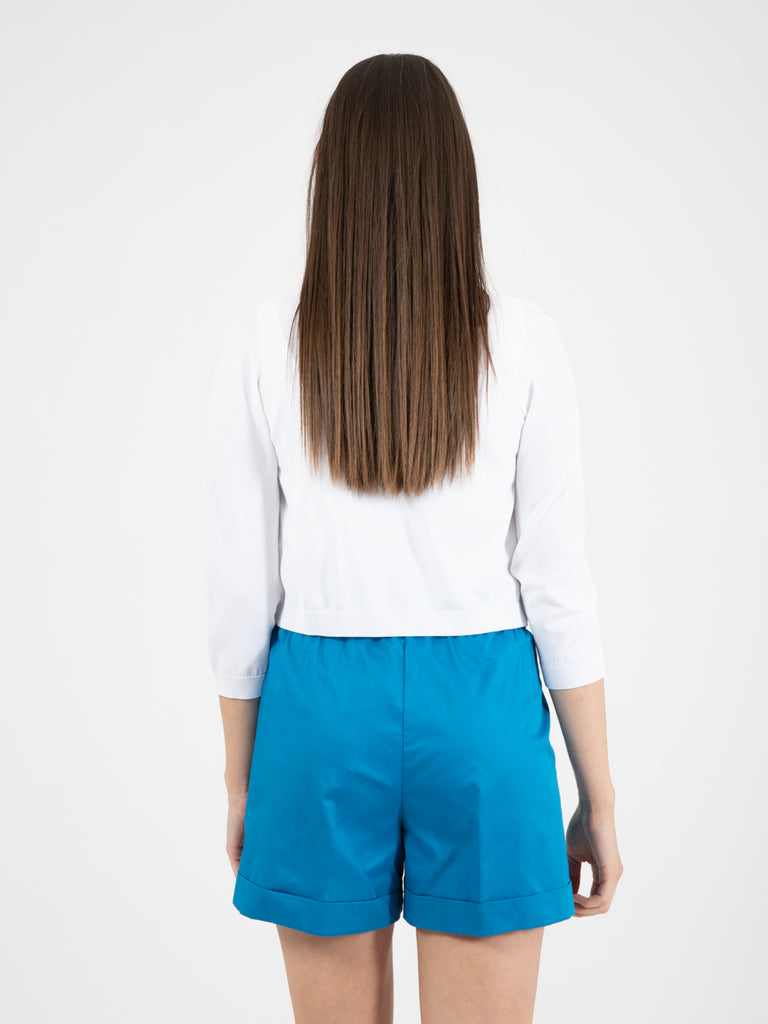 MAIDA MILA - Copri spalle manica 3/4 bianco