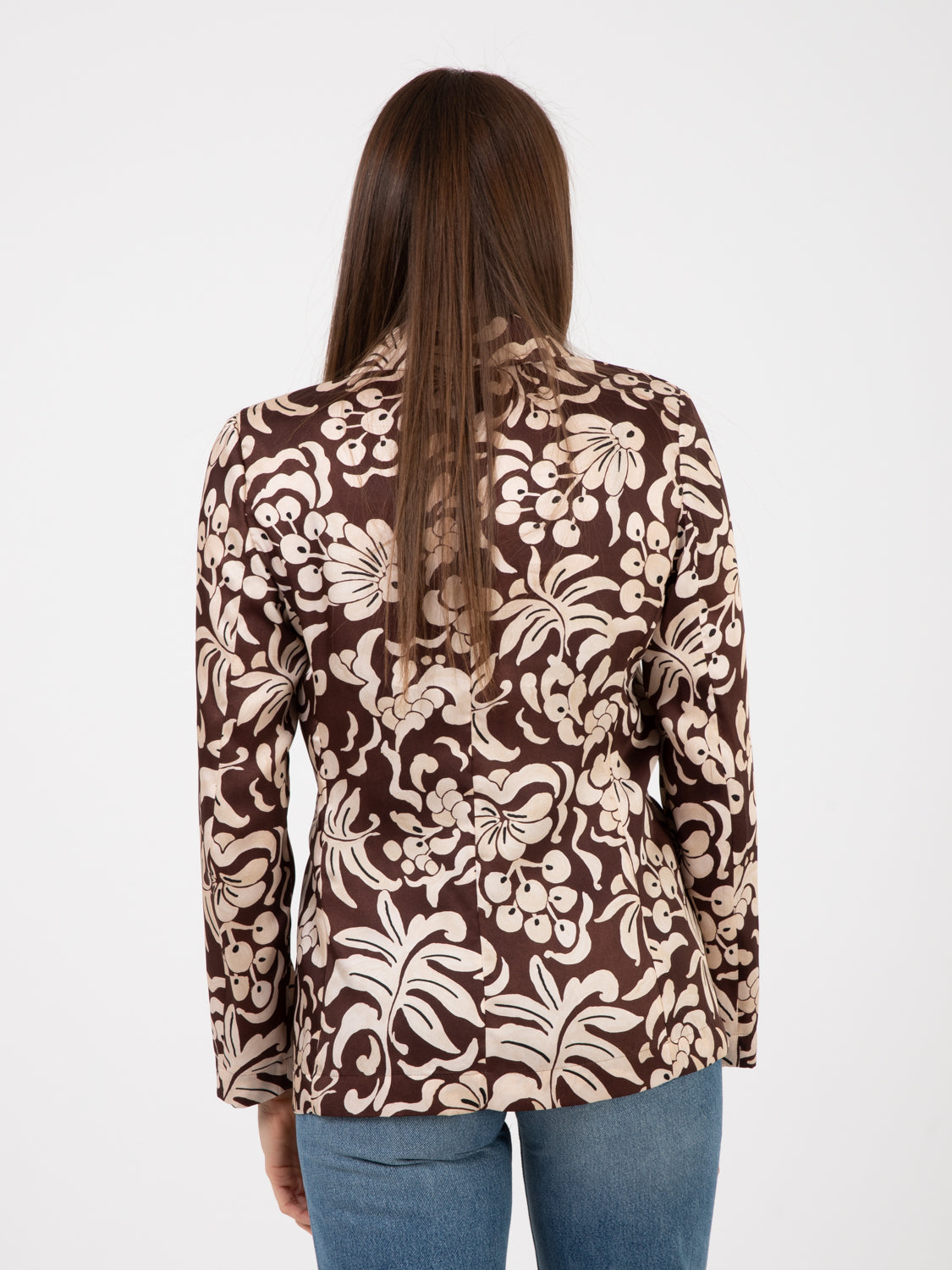 Blazer Aestas Stupore marrone / beige