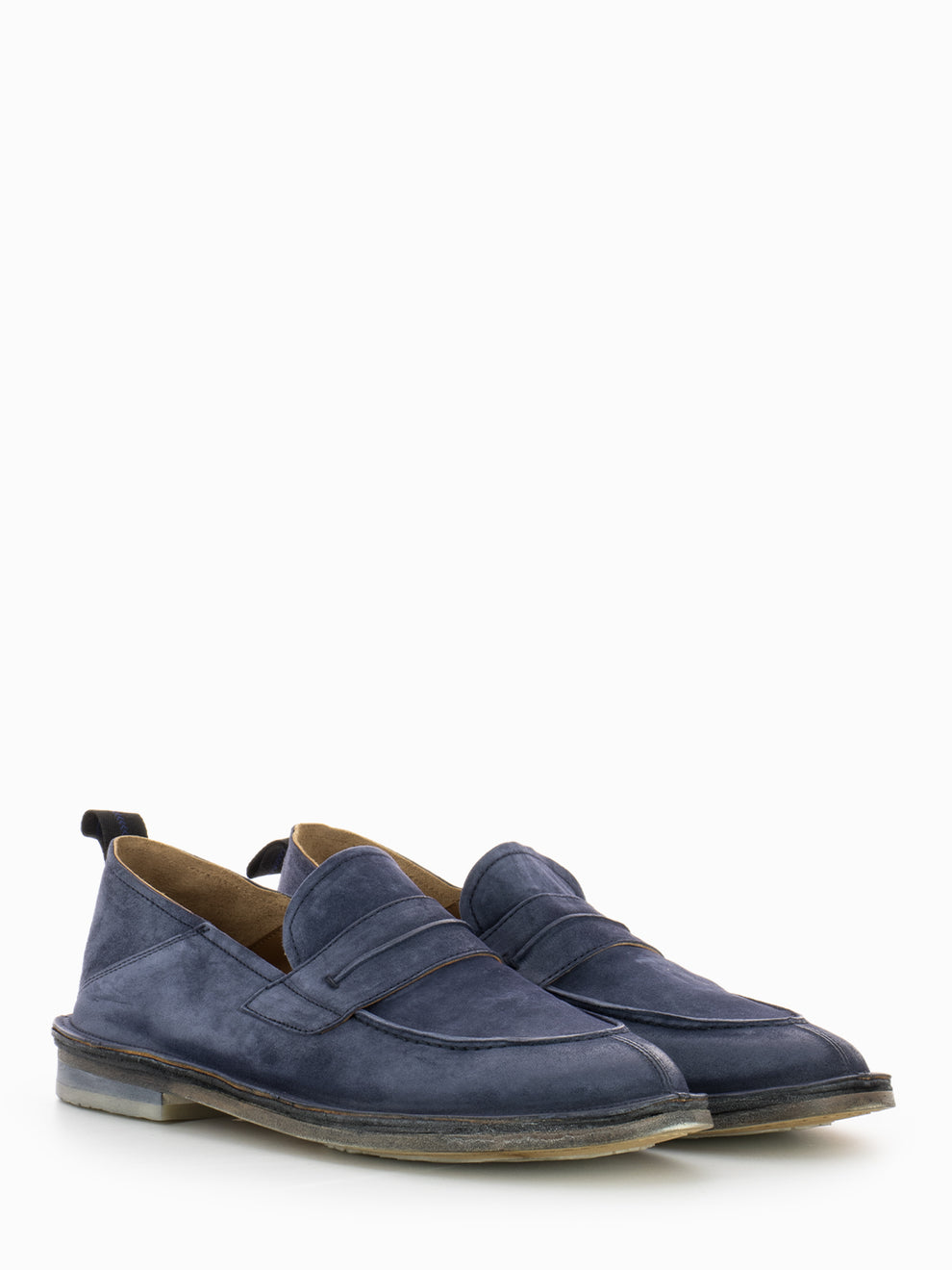 Mocassini M Oliver water blu navy