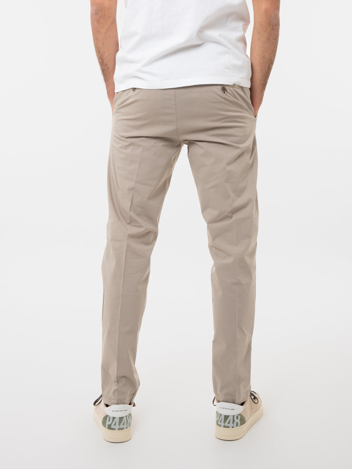Pantaloni Apollo paracadute beige