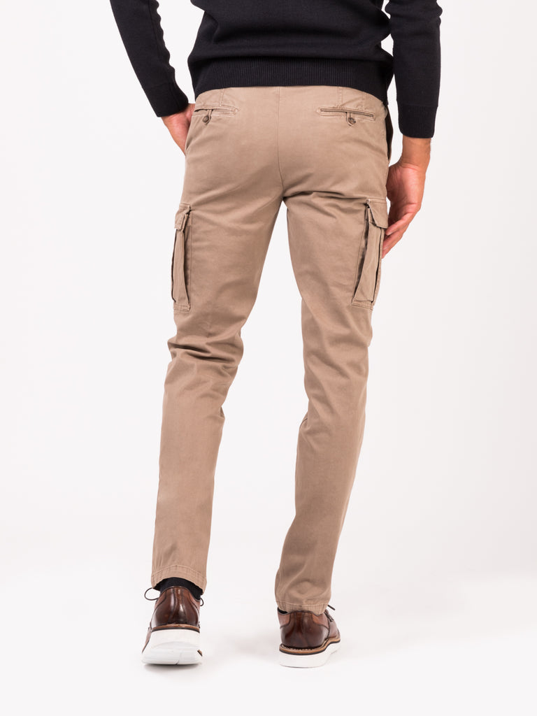 MYTHS - Pantaloni Giove cargo beige