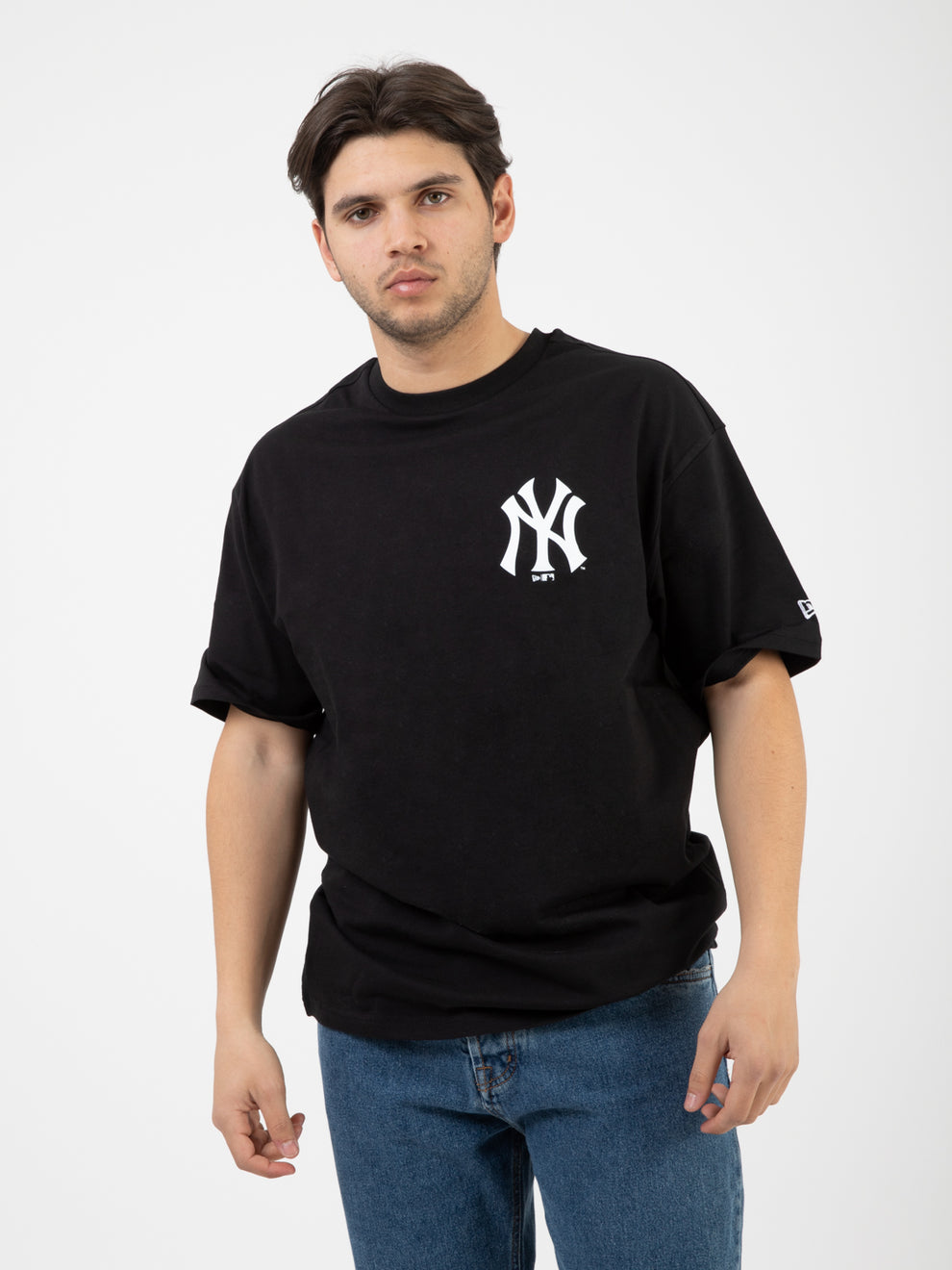 New York Yankees MLB Floral black t-shirt