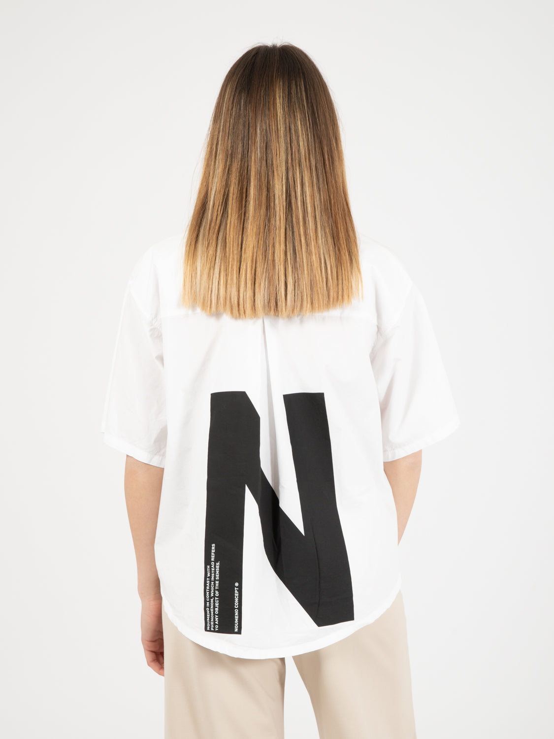 Camicia Polo stopper bianco