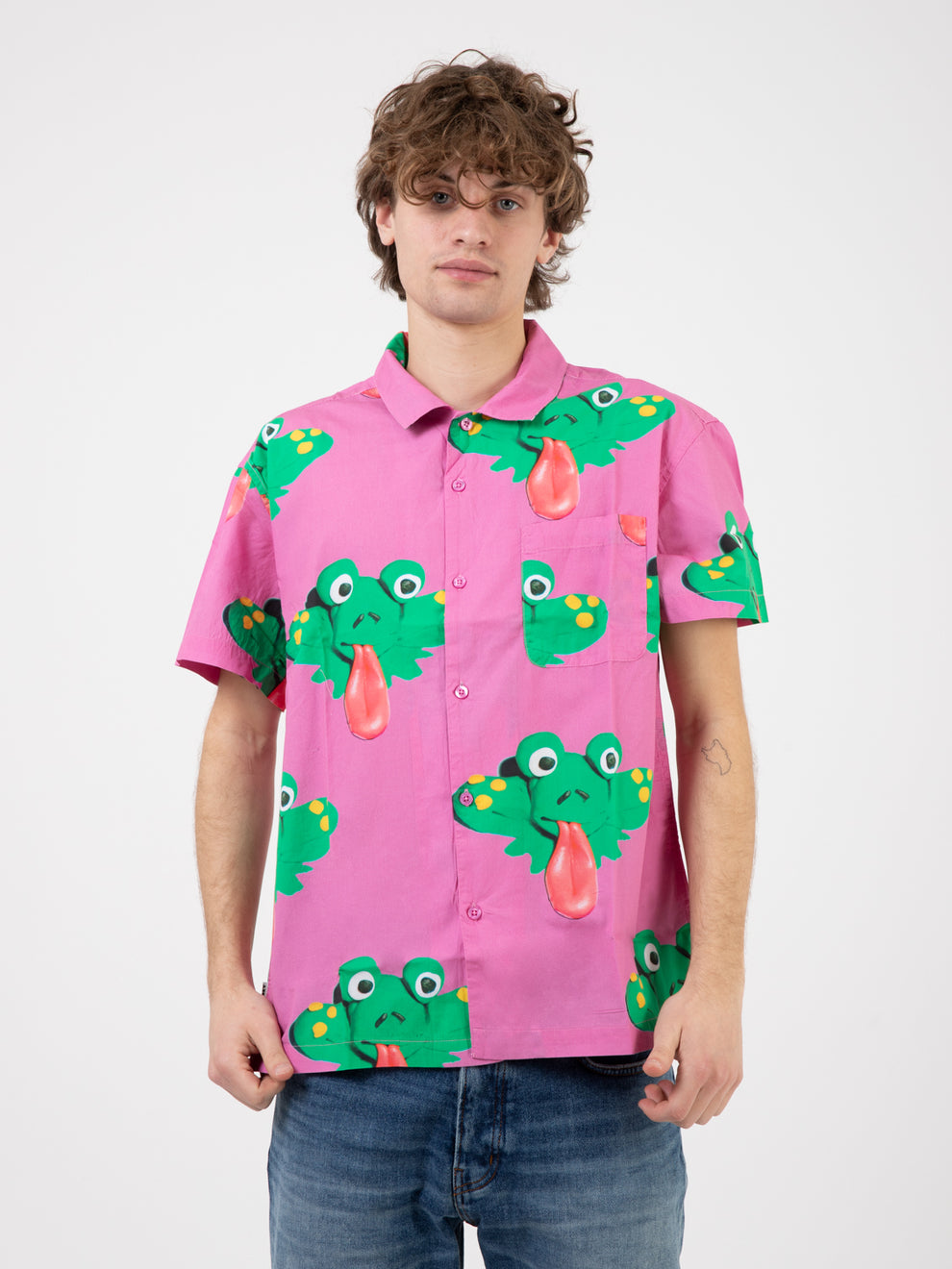 Frogman Woven Wild Rose Multi